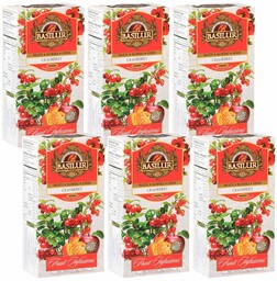 BASILUR Fruit Infusions Owocowa herbata bezkofeinowa z aromatem