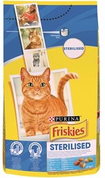 PURINA Friskies Sterilized Karma dla kotów z mieszanką