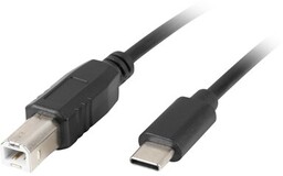 LANBERG Kabel USB-C - USB-B CA-USBA-13CC-0030-BK 3 m