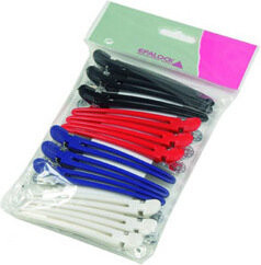 Efalock Combi Clip, klipsy fryzjerskie 10cm, 12 sztuk