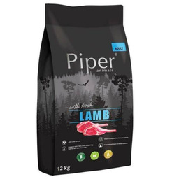Piper karma sucha z jagnięciną dla psów dorosłych