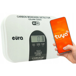 Inteligentny Czujnik czadu WiFi detektor tlenku węgla App