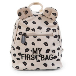 Plecak dla przedszkolaka ecru Childhome jednokomorowy