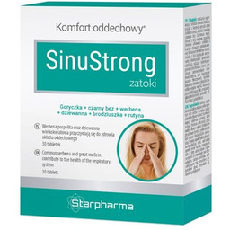 STARPHARMA Suplement diety SinuStrong zatoki (30 tabletek)