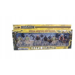 Żołnierzyki z akcesoriami Zabawka Żołnierzyka Zabawa Dla Chłopczyka