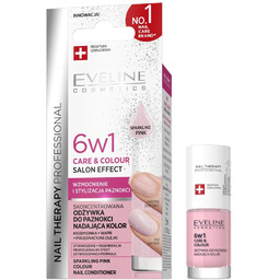 EVELINE Nail Therapy 6w1 Care & Colour skoncentrowana