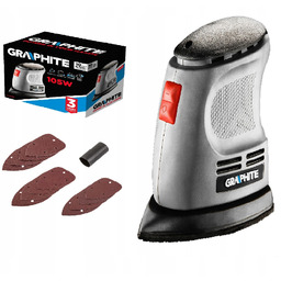 Graphite Szlifierka Oscylacyjna Delta 105W 59G335