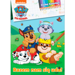 Psi Patrol Dodaj kolorów! 8 Razem nam się