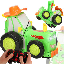 Traktor Zdalnie Sterowany na Pilota RC Tańczący Świeci
