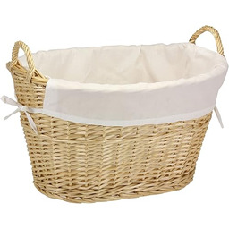 Household Essentials ML-5569 Wiklinowy kosz na pranie