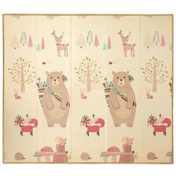 MILLY MALLY Mata piankowa Składana Play Woods T1