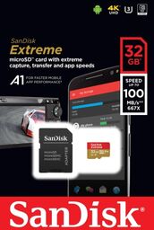 Karta pamięci SanDisk EXTREME 32GB Class U3 Adapter