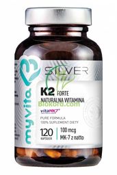 Witamina K2 Forte Kapsułki MyVita SILVER PURE