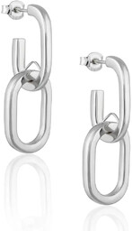 Kolczyki srebrne Chains Aurora