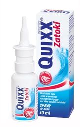 QUIXX Zatoki hipertoniczny spray do nosa, 30 ml