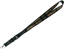 Środowisko Miejskie Smycz Do Kluczy Classic Black/Gold