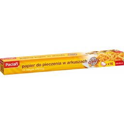Papier do pieczenia w arkuszach Paclan 16 szt