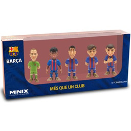 MINIX Zestaw figurek Football Stars FC Barcelona (5