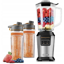 Blender kielichowy smoothie maker 800W 0,9L 2 Butelki