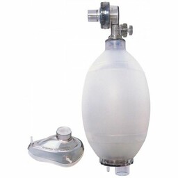 Resuscytator wielorazowy dla dorosłych z maską nr 5