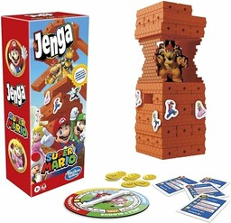 Super Mario Jenga is a fun and challenging