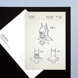 Plakat Batman - Maska - pocztówka