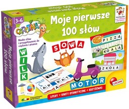 LISCIANI Zestaw edukacyjny Carotina Moje pierwsze 100 słów
