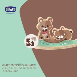 Chicco Zabawki 184927 2 NIEDŹWIADKI ZESTAW MAMA