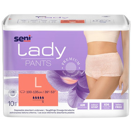 Seni Lady Pants L Bielizna chłonna dla kobiet,