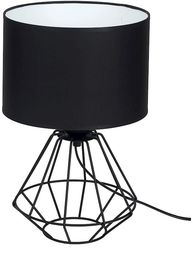 Milagro COLIN BLACK MLP4792 lampa stołowa czarna abażur