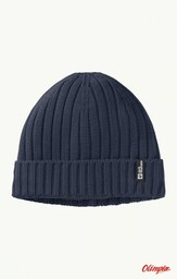 Jack Wolfskin Czapka Rib Knit Beanie - Night