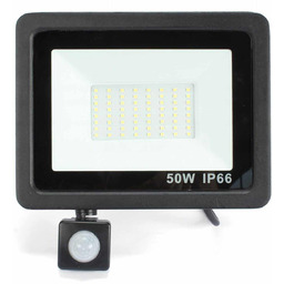 Naświetlacz LED 50W z czujnikiem ruchu barwa biała