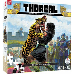 CENEGA Puzzle Comic Book: Thorgal Czarna Galera (1000