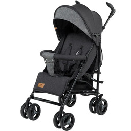 Wózek spacerowy parasolka lekki Lionelo Lo-irma Black/dark Grey