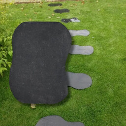 Kamień na ścieżki Płytki ogrodowe Kadappa Black Limestone