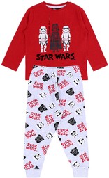 Czerwono-szara piżama STAR WARS DISNEY 5-6lat 116 cm