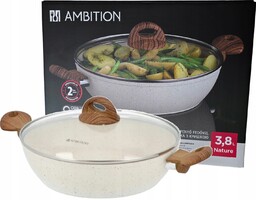 Patelnia Ambition Nature Głęboka 28 cm 3,8 litra