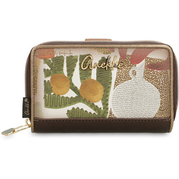 Anekke Brązowy Damski Portfel Edycja Limitowana