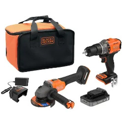Black&Decker BCK24E1SB-QW Zestaw elektronarzędzi