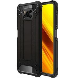 Etui Carbon do Xiaomi Poco X3 czarny