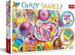 Trefl Słodkie Marzenie Puzzle 600 Elementów Crazy Shapes