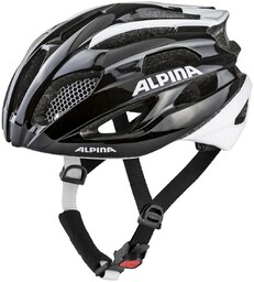 ALPINA Kask rowerowy FEDAIA BLACK-WHITE