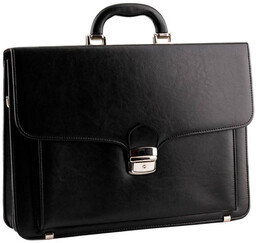 Elegancka teczka damska TIZANO T07 czarna