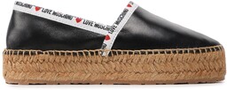Espadryle LOVE MOSCHINO JA10323G1GIA0000 Czarny