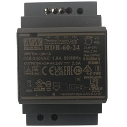 Zasilacz LED 60W 24V 2,5A na szynę DIN