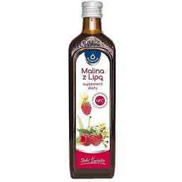OLEOFARM Sok malinowy z lipą, 490ml KRÓTKA DATA