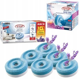 4x tabletka pochłaniacz Ceresit 450g 1xlawenda 3x zwykła