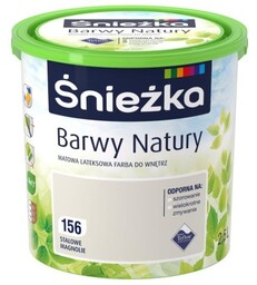 ŚNIEŻKA LATEKSOWA BARWY NATURY STALOWE MAGNOLIE 2,5L