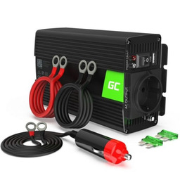 Green Cell Przetwornica 12V/230V 300W/600W Czysty sinus