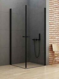 Kabina prysznicowa kwadratowa 90x90 D-0231A/D-0231A New Soleo Black